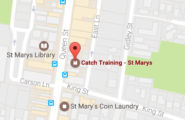 Catch Training St Marys